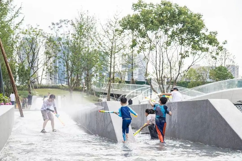四川首个儿童水线公园，免门票开放，就在成都