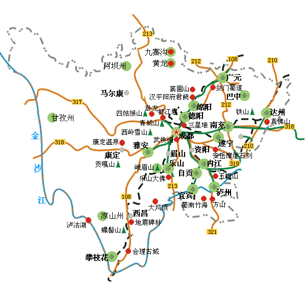 四川地理百科